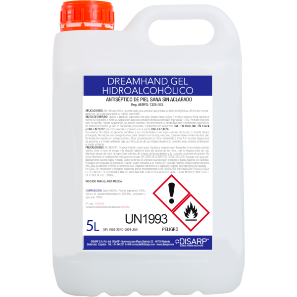 GEL HIDROALCOHOLICO MANOS