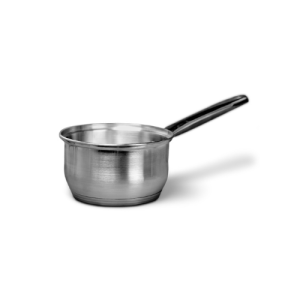 Cazo bombado profesional para cocina de hostelería.