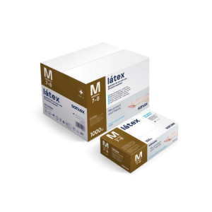 Guantes Latex sin polvo Caja 100 ud