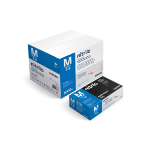 Guantes Nitrilo Negro Caja 100 ud