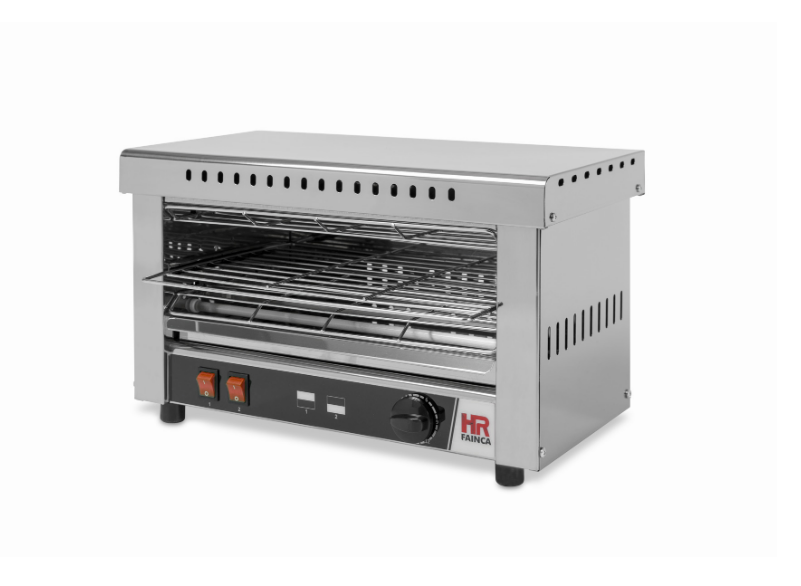 Tostador profesional FAINCA HR T03CONB con temporizador y bandeja recogemigas