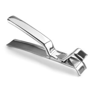 Pinza de acero inoxidable para bandejas Gastronorm GN, ideal para manipular bandejas con seguridad e higiene